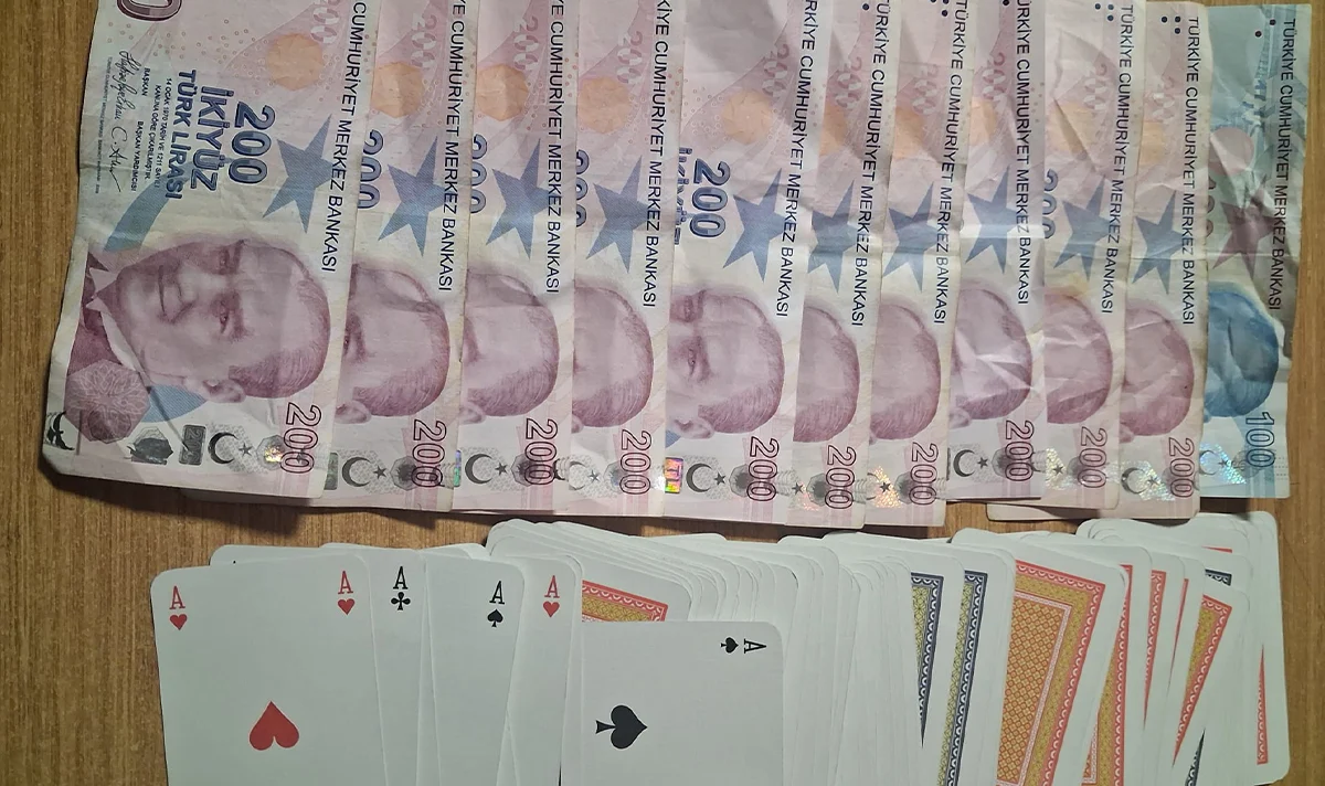 Samsun'un 2 ilçesinde kumar baskını: 6 kişiye ceza