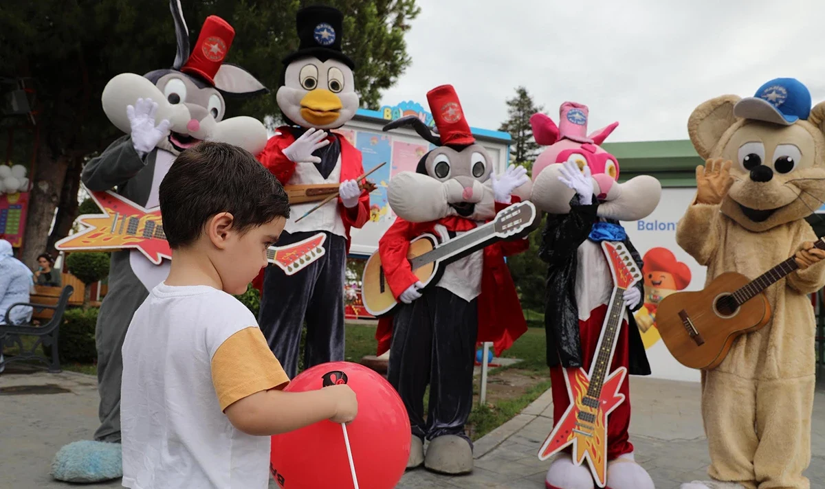 Samsun’da çocukların gözdesi Balonya 1 yaşında