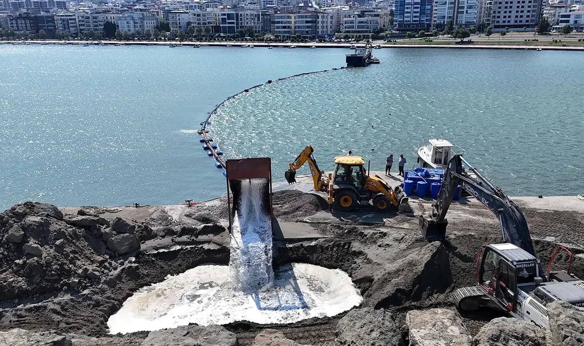 Samsun'da deniz tabanı temizleniyor! Kurupelit Marina'da büyük dönüşüm